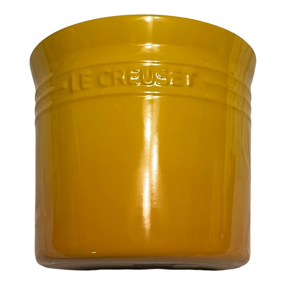 Le Creuset 2.25qt utencil crock nectar-FLAW